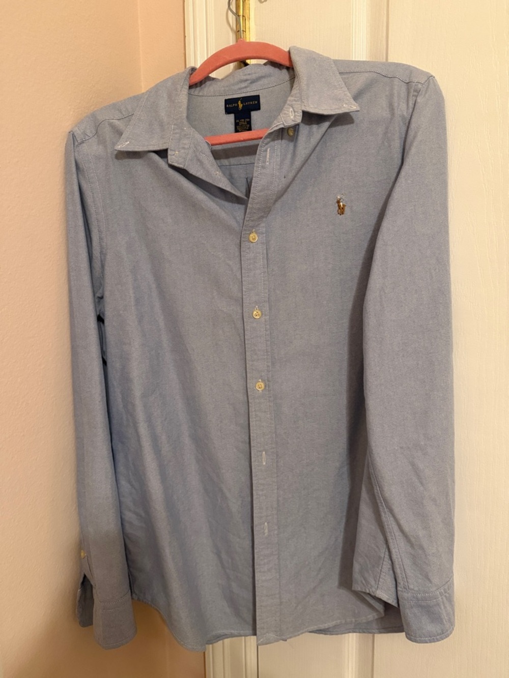 Ralph Lauren Light Blue Oxford Button-Down Shirt